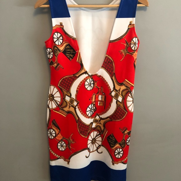 Colourful print dress - Picture 3 of 3